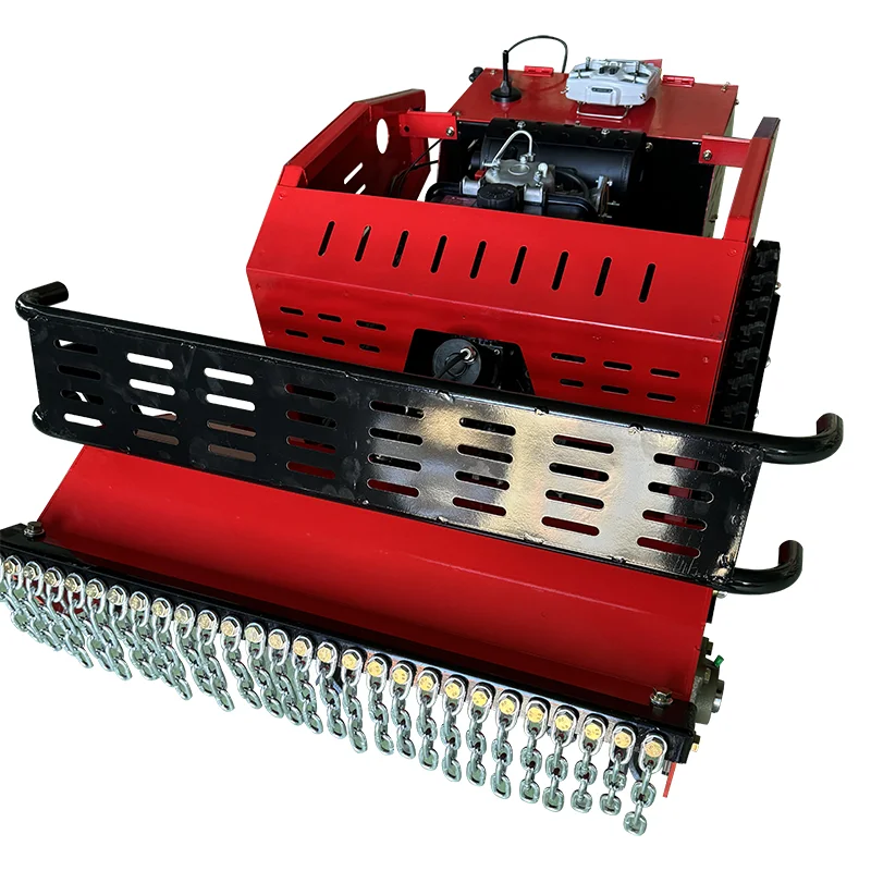 Customized Cheaper Price Self-Propelled Multifunctional Grass Cutting Machine Crawler Zero Turn Diesel Remote Control Lawn Mower