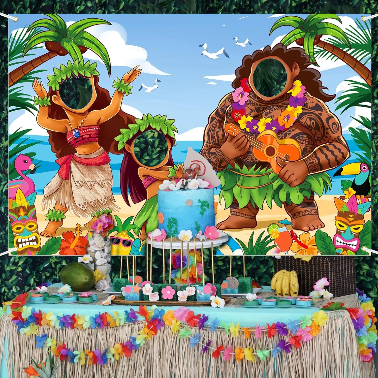 Hawaiian Luau Gesichtsausschni – Glow In The Dark Party Glasses Bewertung und Preis