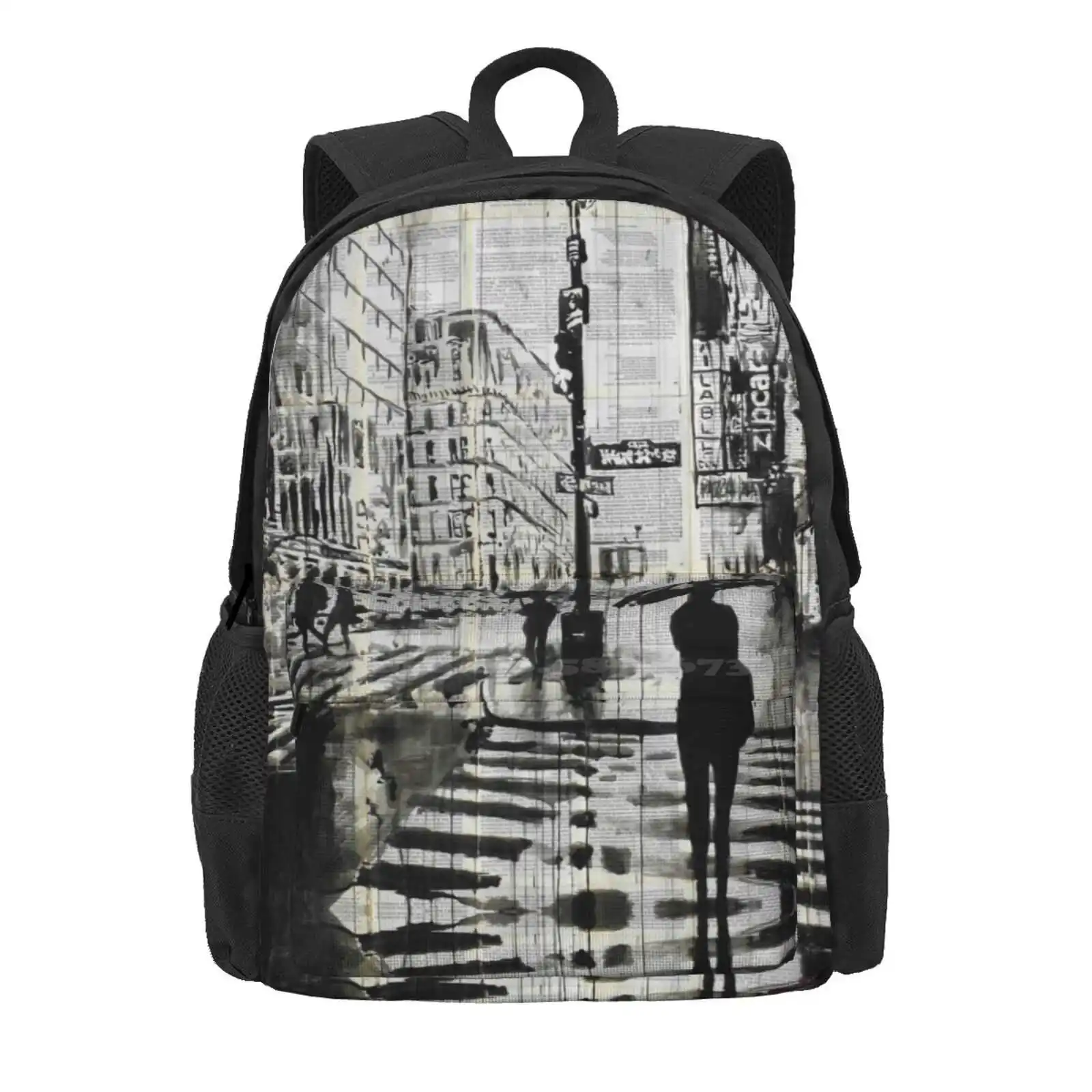 Manhattan Moment Hot Sale Schoolbag Backpack Fashion Bags Manhattan New York Loui Jover