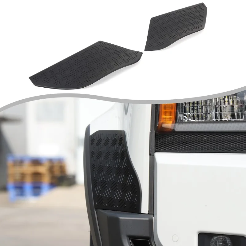 

2 шт. ABS для 2024 + Toyota Prado, защита от царапин на переднее колесо, накладки на крыло, устойчивый к царапинам чехол, автомобильные аксессуары