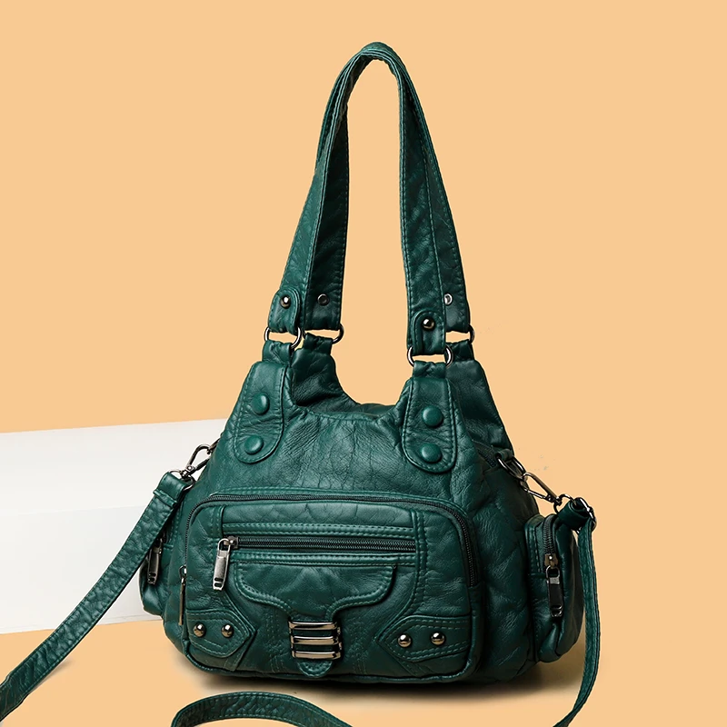 

Luxury Handbags Women Bag Designer Crossbody Large Capacity Female Shoulder Bag Fashion Brand Soft Ladies Leather Messenger Bags