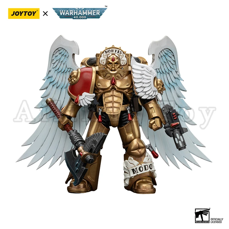 JOYTOY 1/18 Action Figure 40K Blood Angels Sanguinary Guard Anime Militair Model