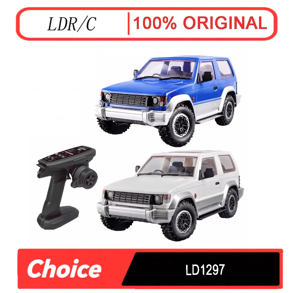 

LDRC 1/14 LD1297 RC автомобиль с дистанционным управлением и освещением, автомобиль с переменной скоростью, полный привод, гоночная модель игрушки, подарок для мальчика