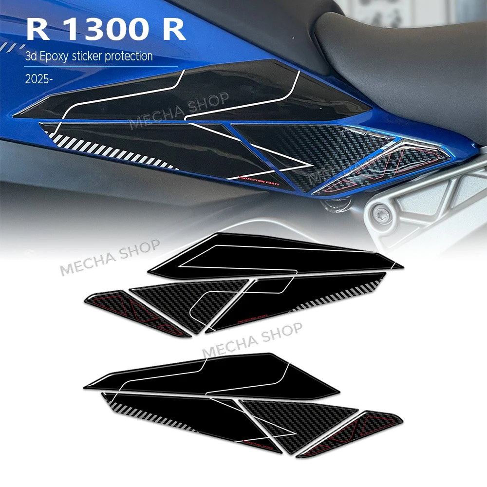 

Новые аксессуары для мотоциклов R1300R, 3D защитная наклейка на бак из эпоксидной смолы для R1300R 2025-2026