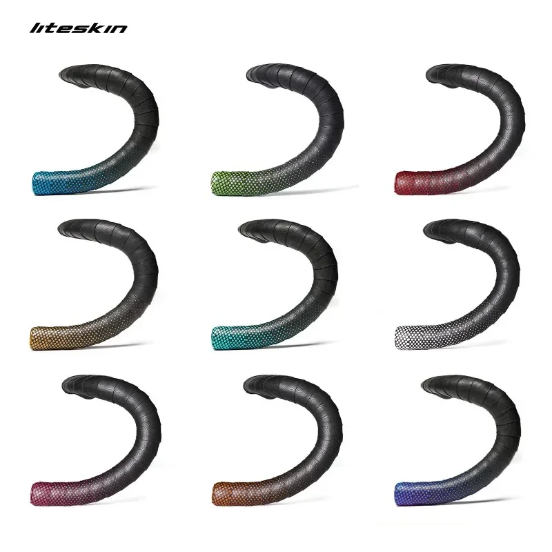 Liteskin Dot Handlebar Tape Road Bike Grip Cycling Accessories Fixie Gear Strap PU EVA Wrap Perforated 2023