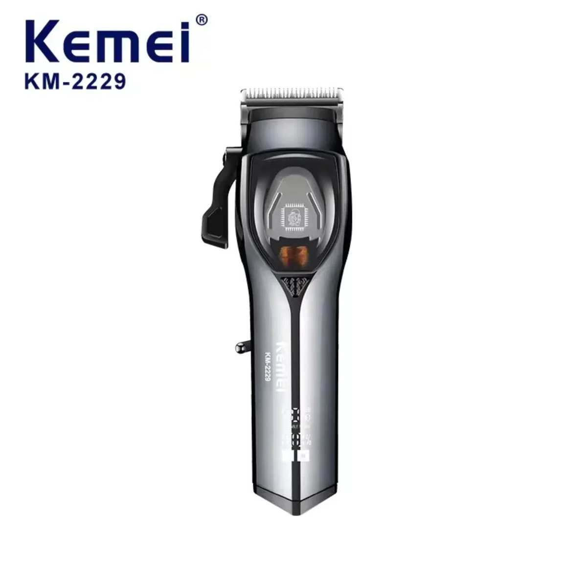 Kemei Professional Hair Clipper Adjustable Hair Cutting Machine 9000 RPM Haircut Machine Hair Trimmer for Men KM-2229