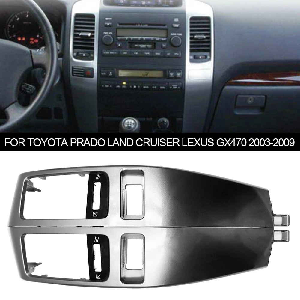 Grille D'Aération Silver Decorative Frame Pour Toyota Land Cruiser Prado LC120