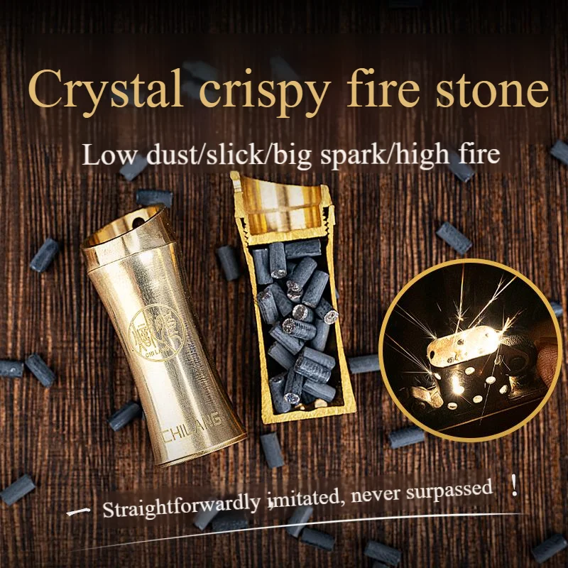 Brand Super Lighter Flint Universal Original 2.3mm * 5mm 30 Particlebrass Tank Soft Low Slab Big Spark Stones For Zp Zorro