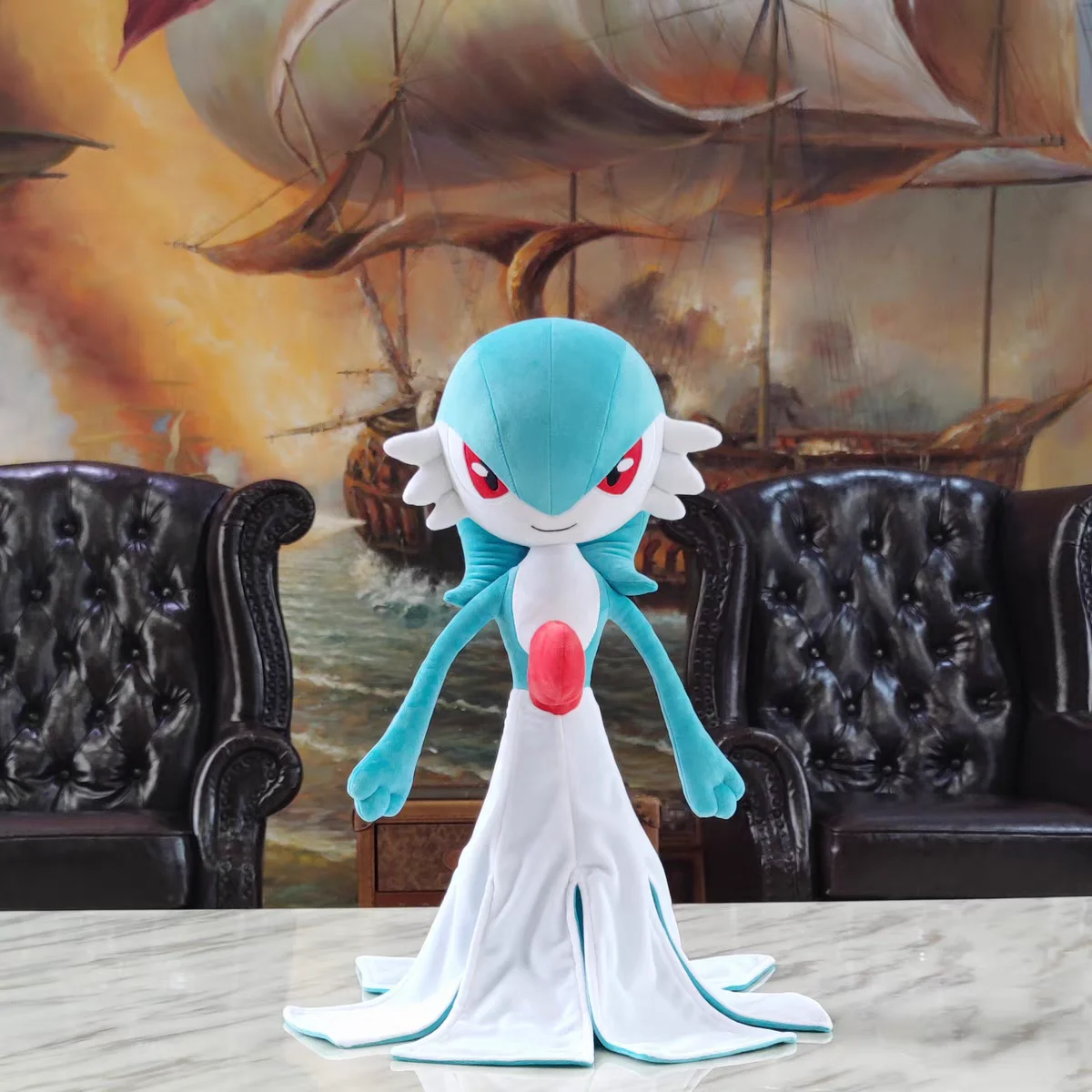 53cm Gardevoir Pokemon peluche gigante bambola Anime carino cuscino ornamento pokragon Plushie grande regalo farcito per i bambini natale