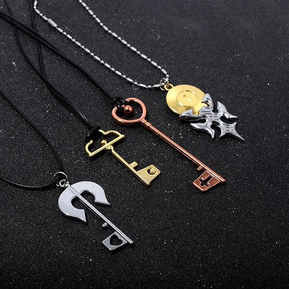 Nisekoi Anime Ichijyo Raku Necklace Kirisaki Chitoge Onodera Kosaki Cosplay Women Men Necklaces Fashion Choker Jewelry Fans Gift