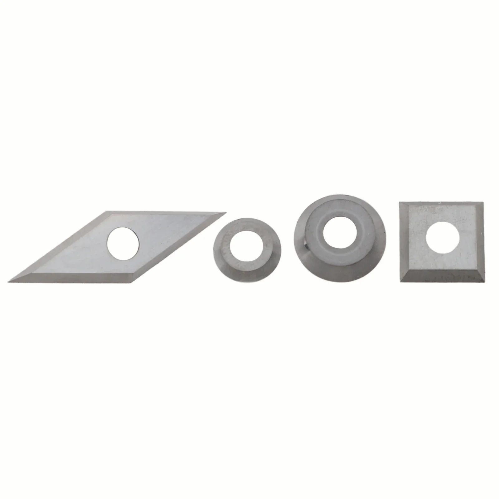 Carbide Cutters Inserts Set Lathe Turning Tools Include 4 Types Of Cutting Tools Woodworking Tools For Wood Lathe Turning Tools