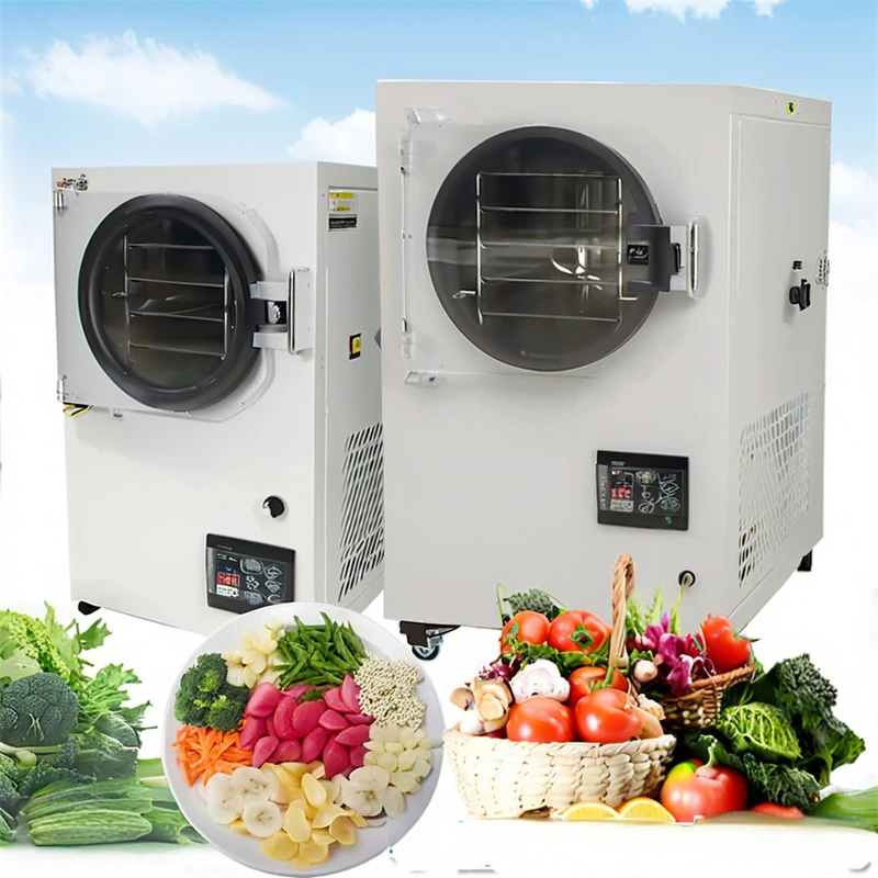 Yexin Commercial Small Mini Vacuum Lyophilizer Drying Fruits Vegetables - Food And Freeze Dryer Machine For Home