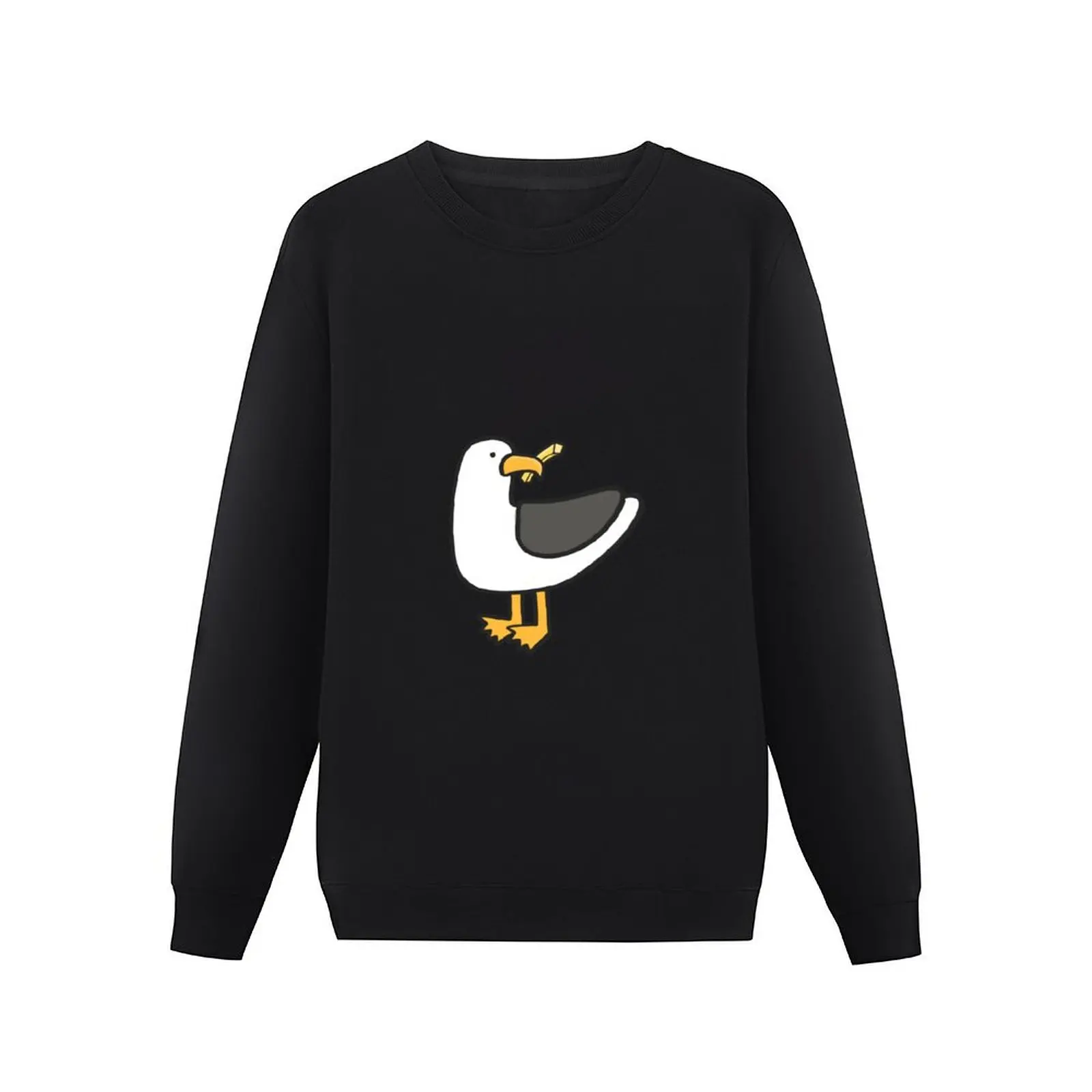 Seagull Stole your Chip Pullover Hoodie mens designer clothes sweatshirt