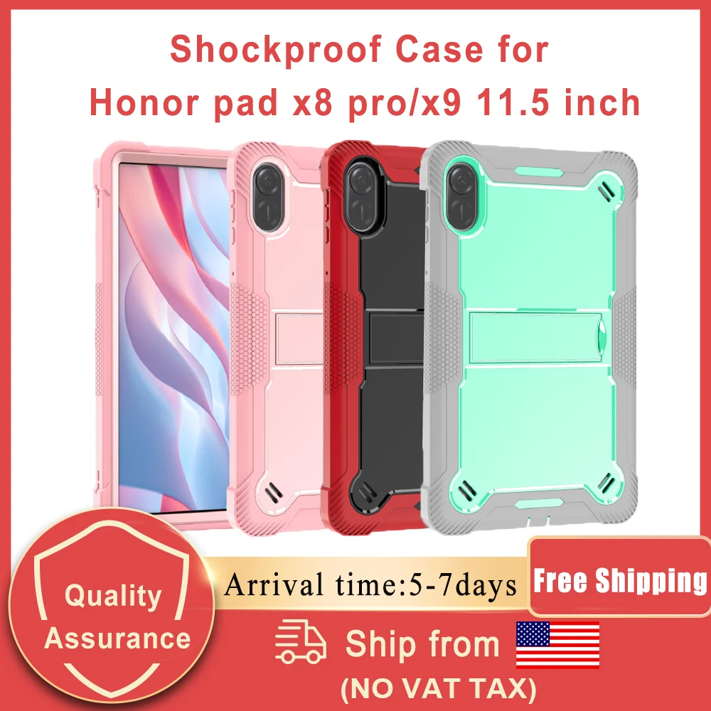 

Tablet Case for Honor Pad X9 11.5 Inch X8 Pro Cover with Stand for Heavy Duty Shockproof Protective Case Cover