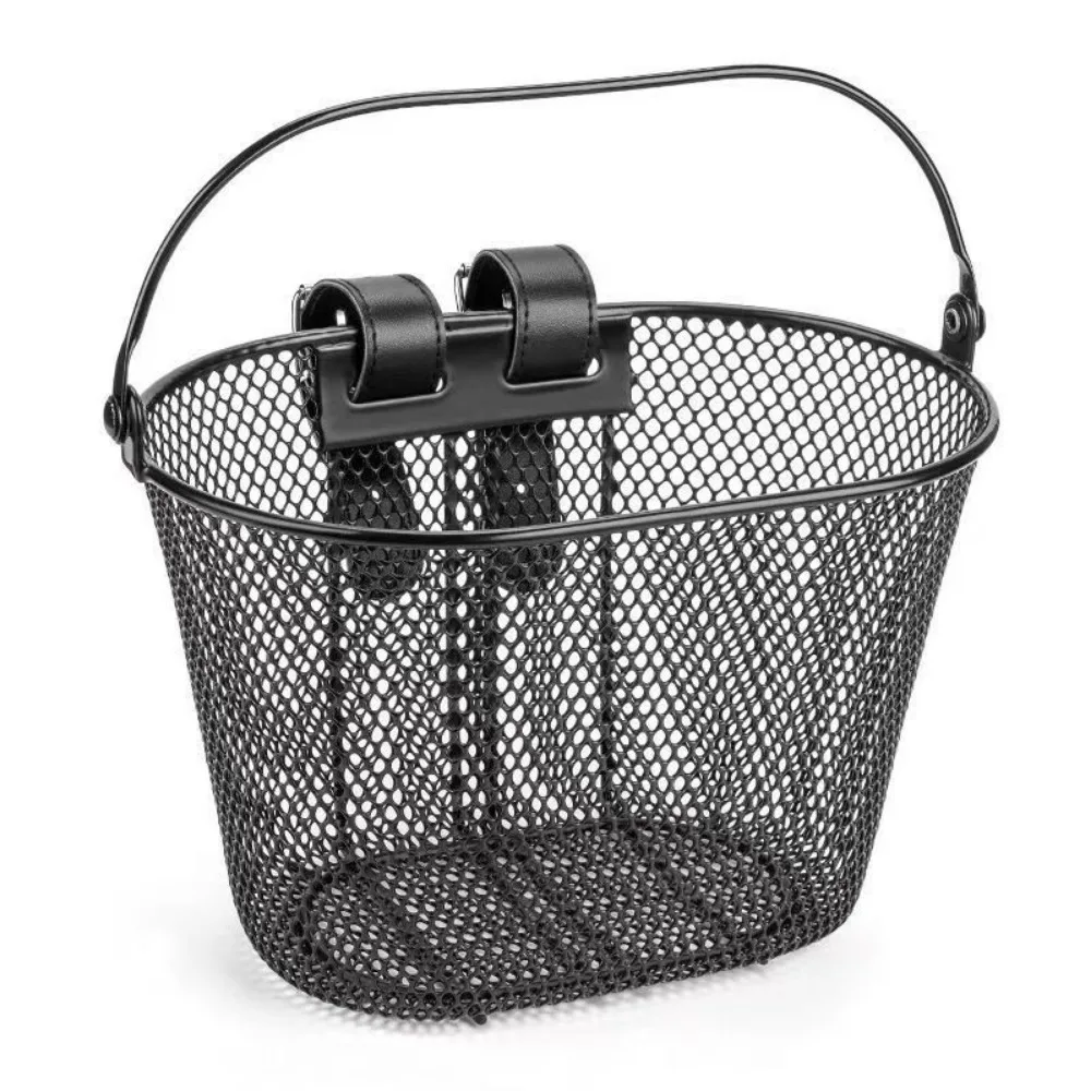 cesta-suspensa-preta-rosa-de-16-18-20-polegadas-a-prova-d'agua-facil-de-instalar-cesta-traseira-de-malha-para-bicicleta-metal-ajustavel-fixo-e-duravel