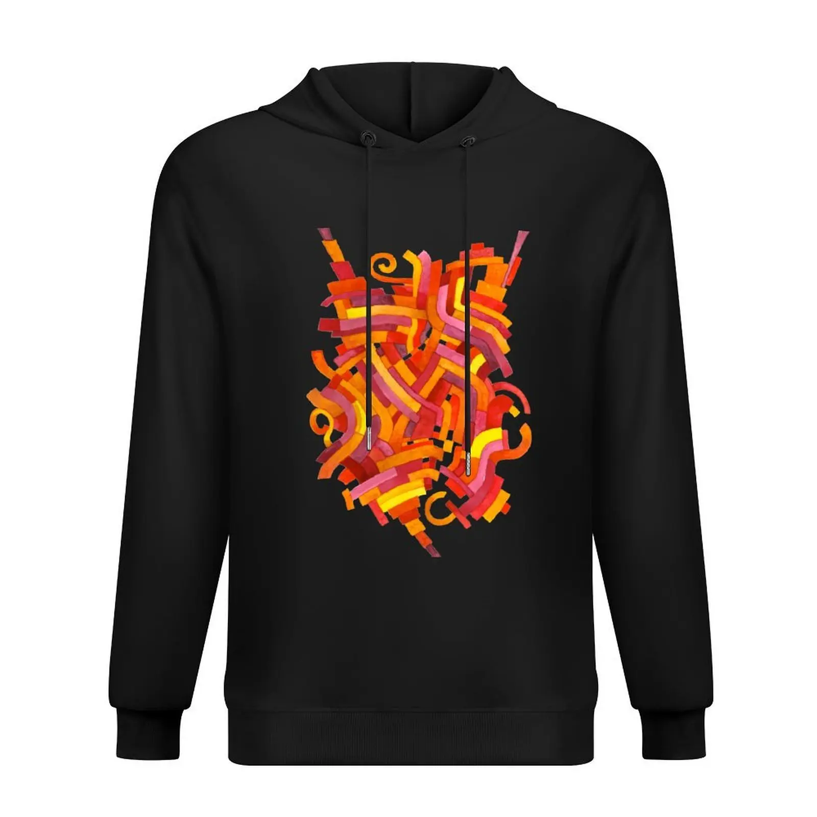 

Pixelated Epiphany - Watercolor Painting Hoodie graphic t shirts men anime clothing blouse men's sweat-shirt men's hoodies