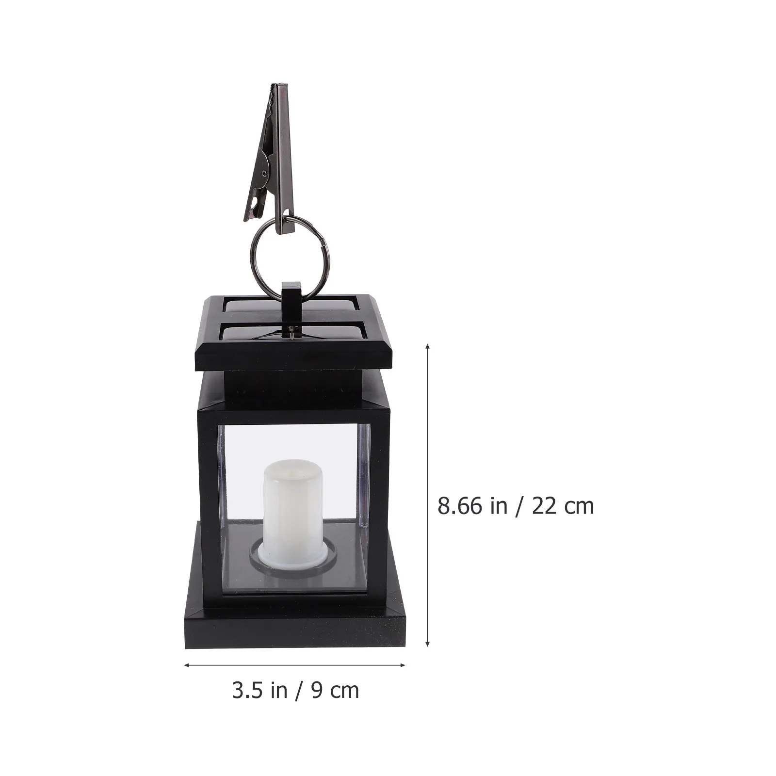 

Solar Lanterns Palace Lights Flickering Flames Pillar Lawn Garden Outdoor Post Courtyard Lamp Christmas Halloween Camping Metal