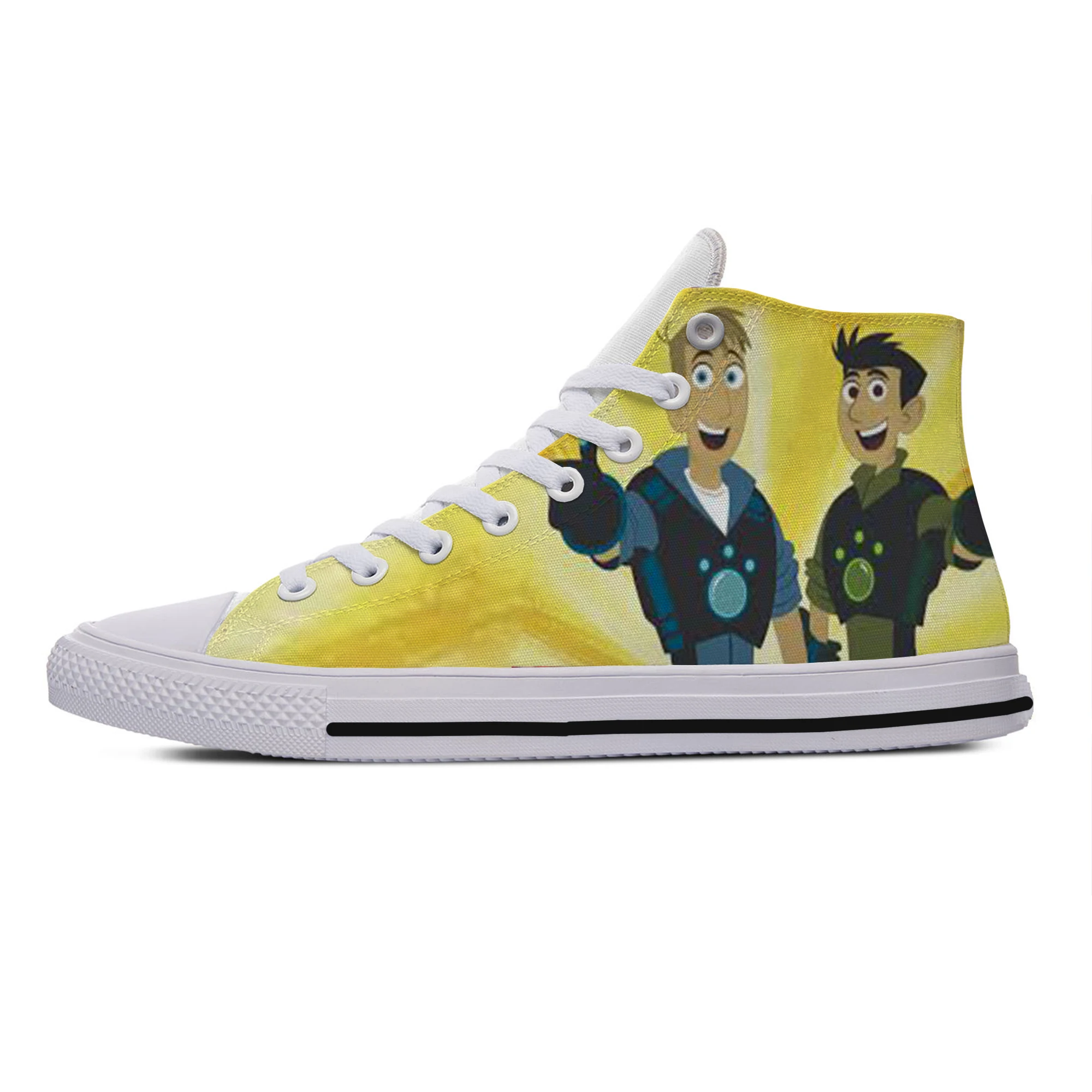 Hot Cool Fashion Nuove scarpe da ginnastica estive Manichino Scarpe casual Cartoon Divertente Kawaii Uomo Donna Wild Kratts Scarpe da tavolo alte