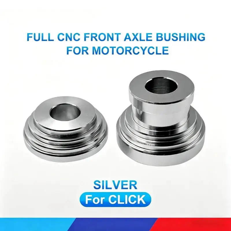 New Aluminum Alloy Motorcycle Wheel Hub Covers Rustproof Polished Surface Precise Fit For Motorbike Modification Repair