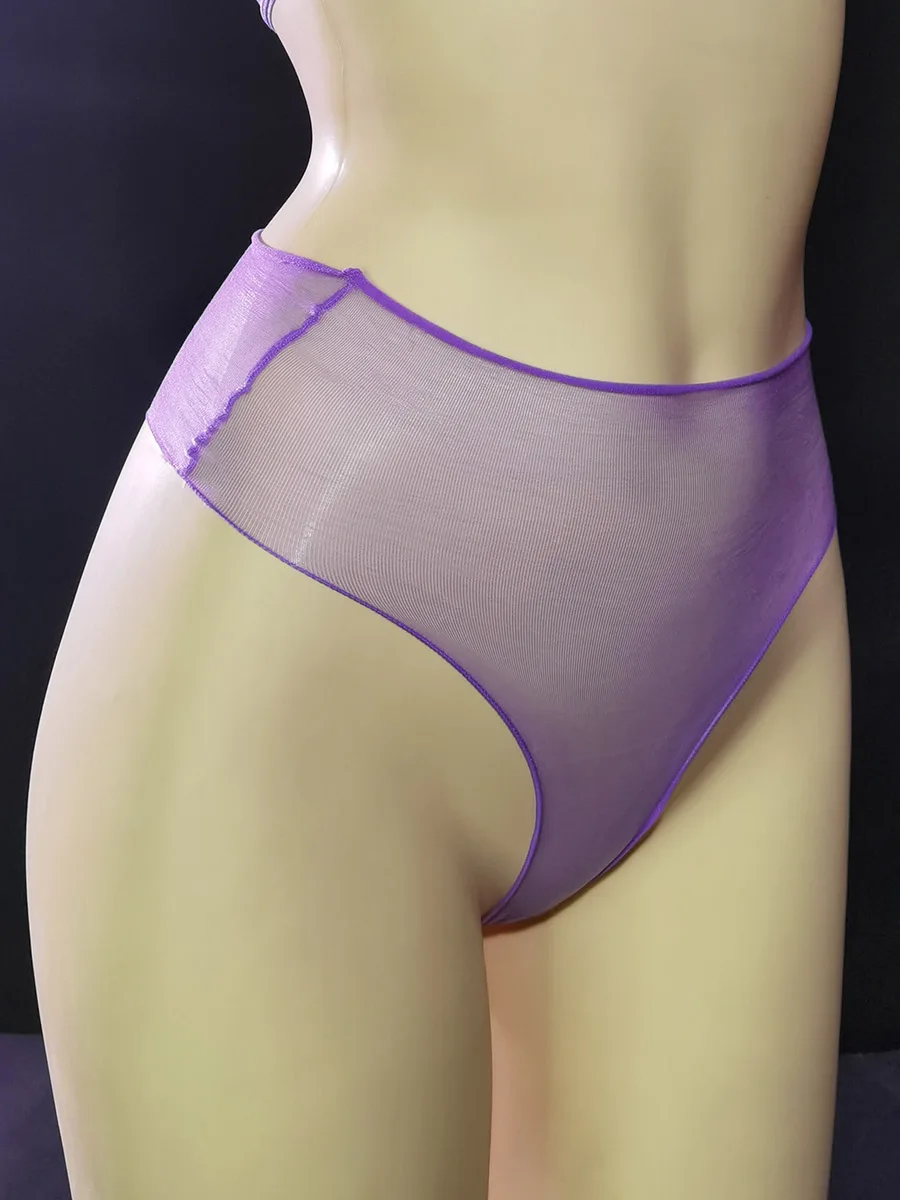 ผู้หญิงเซ็กซี่สนุกชุดชั้นในมันเงากางเกงโปร่งใสไม่มีร่องรอย Ultra-thin Glossy ที่มองไม่เห็น Breathable ชุดชั้นใน