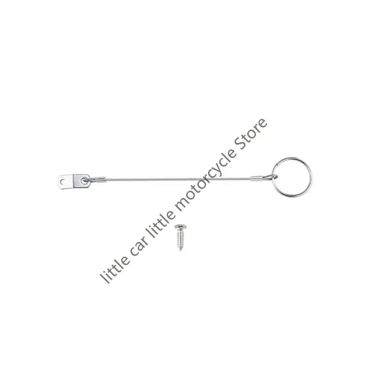 

R9CC 150mm/240mm/300mm Lanyard Cable Marine Hardware Safety Tether Wire Quick Release Pin Stainless Steel Lanyard Safety Wire