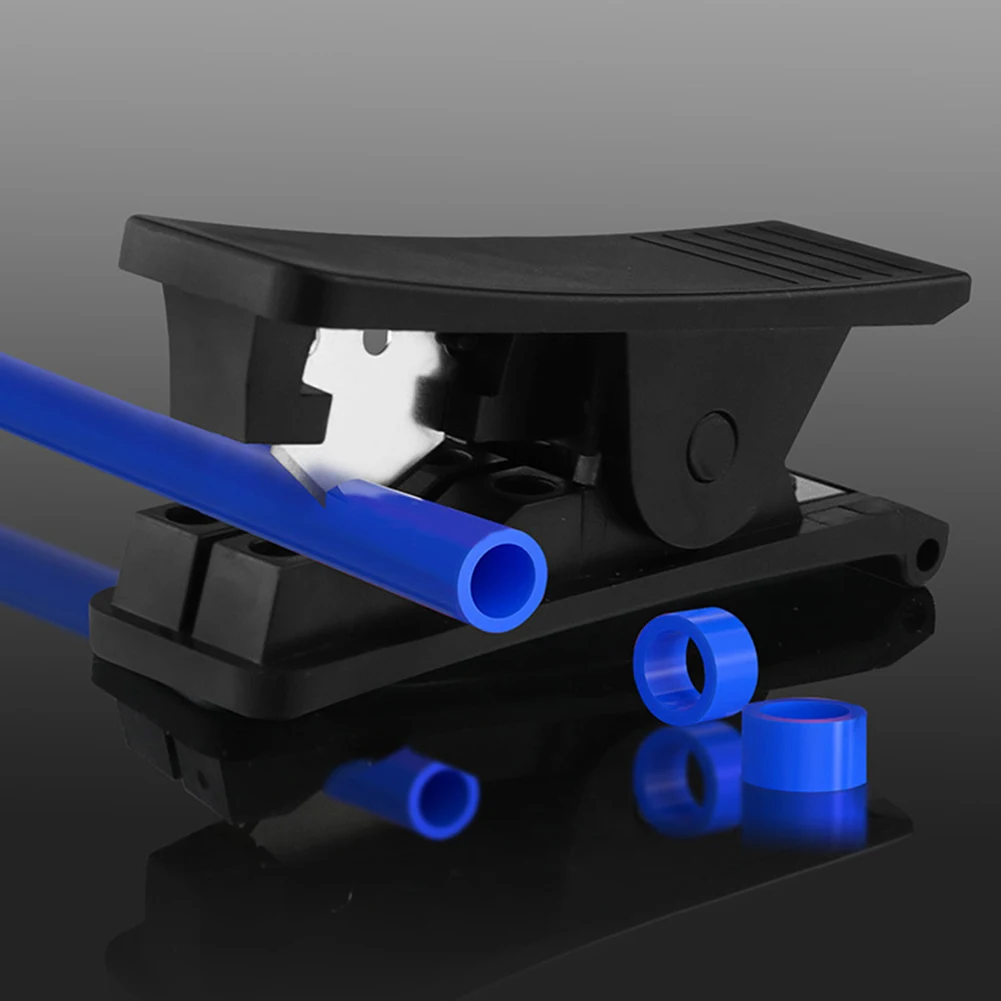 Встроенные задачи 3,15x0,94x1,02 дюйма Резак для трубок из ПТФЭ Универсальный режущий инструмент Набор для резки труб 30-дневная политика возвращения