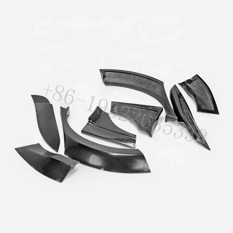 for Honda   Type R FK8 VRS-W Rear Fender 8Pcs Wide Body Set Fiber Glass 100% Fitment (USA Warehouse Including Shipping)