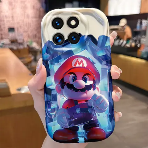 M-Mario B-Bros Soft Case For Xiaomi Poco X7 X6 X5 X3 F6 F5 NFC F3 M6 Pro 4G Mi 14 13 12 11 Lite 5G 13T 12T 11T 14T Pro M5S Cover