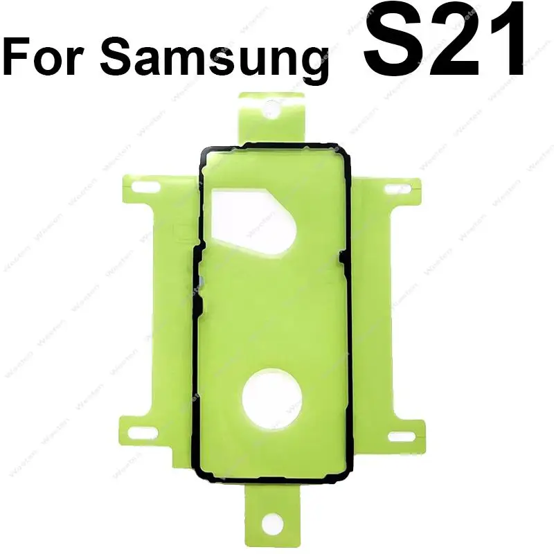 2pcs Waterproof Back Battery Glass Cover Adhesive Sticker Tape Glue For Samsung Galaxy S8 S9 S10 S10E S20 S21 S22 Plus Ultra Fe