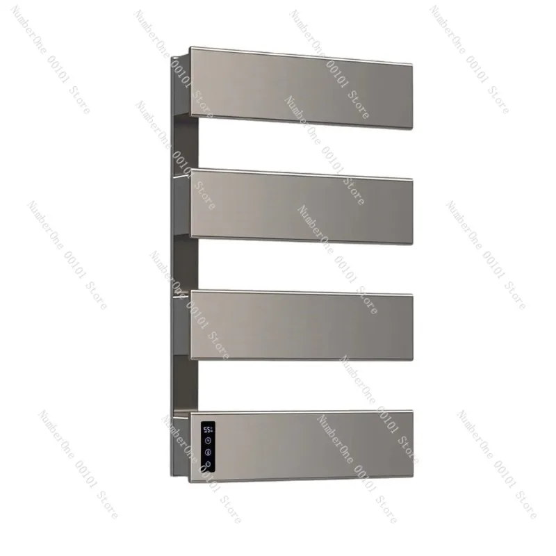 Electric Towel Rack Bathroom Heating Rack Intelligent Drying Sterilization Rack Wall Mounted Concealed Installation Towel Warmer