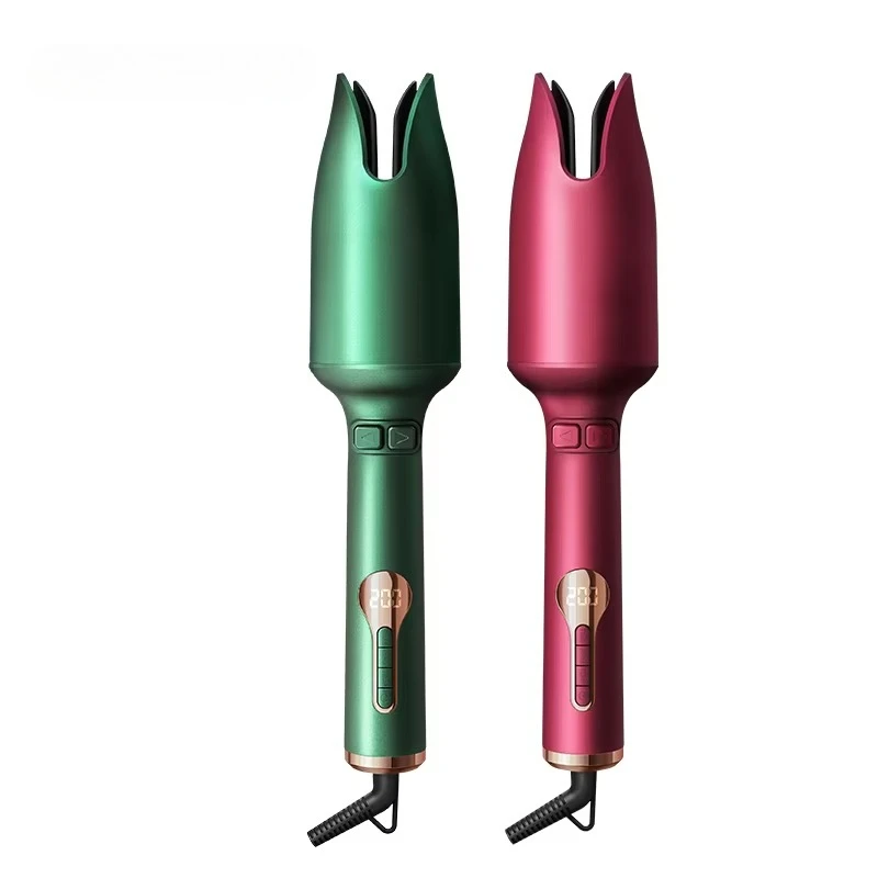 

Усовершенствованная конструкция с защитой от ожогов, изумрудно-зеленая, автоматическая плойка для завивки волос с анионным эффектом, для стойкой укладки