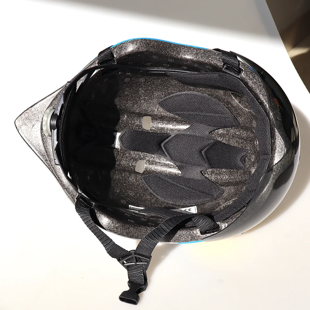 Triathlon Tri Aero TT Rennradhelm Brille Racing Radfahren Fahrrad Sport Sicherheit Titanrennen Fahrradhelm Fahrradbrille – Detail 3