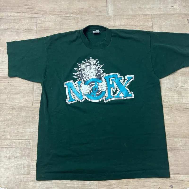 

Винтажная футболка 90-х годов NOFX Punkrock Band Fat Wreck Chorts