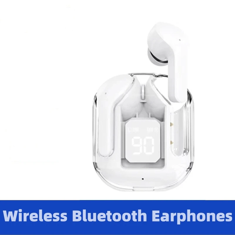 NEW Air31 Wireless Bluebooth Headphones TWS Earphones ENC  LED Power Digital Display Stereo Sound Headset