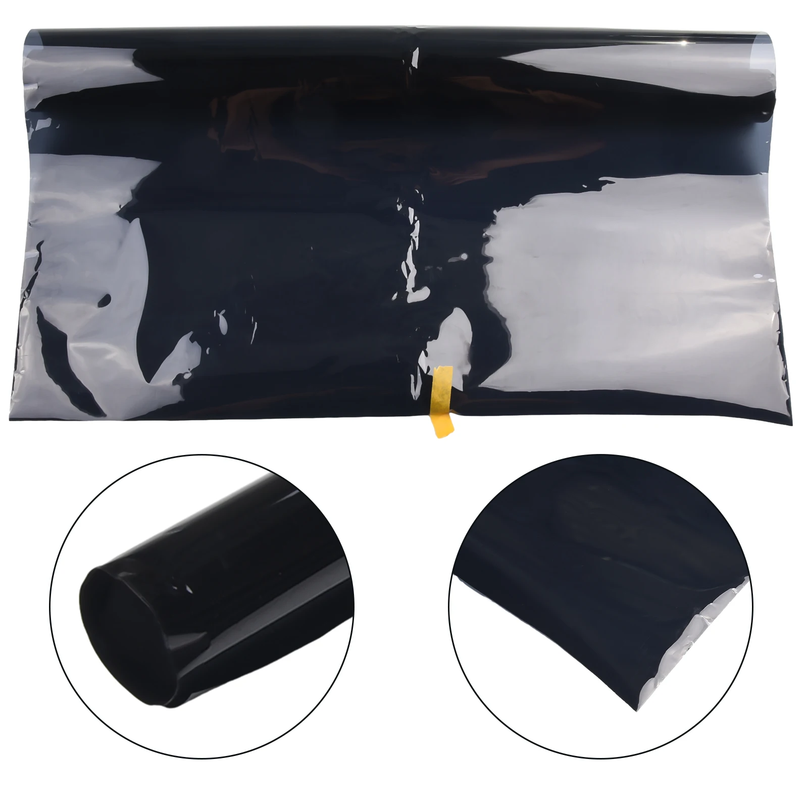 Pratical Accessories Parts Window Tint Film CAR WINDOW TINT ROLL DARK SMOKE FILM Kit 15% VLT Scratch Resistant TINTING