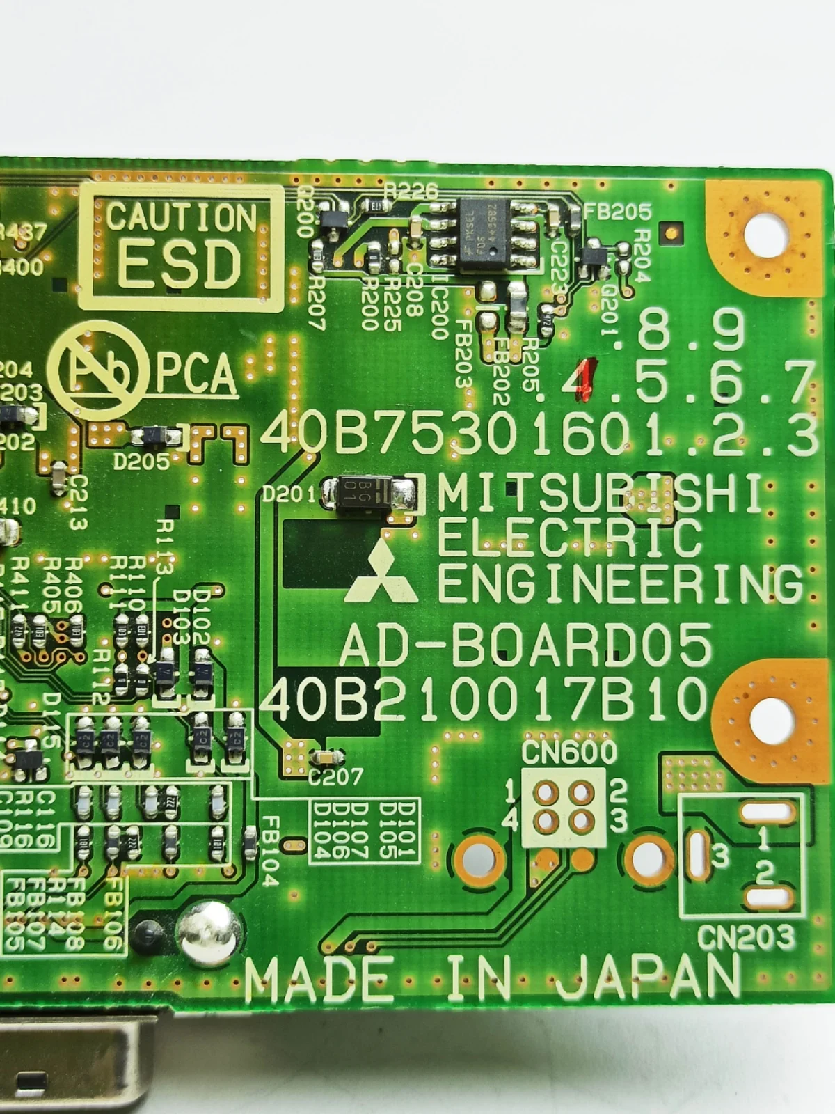 Placa-mãe para Industrial Drive Board, AD-BOARD05, 40B210017B10, 40B75301601.2.3