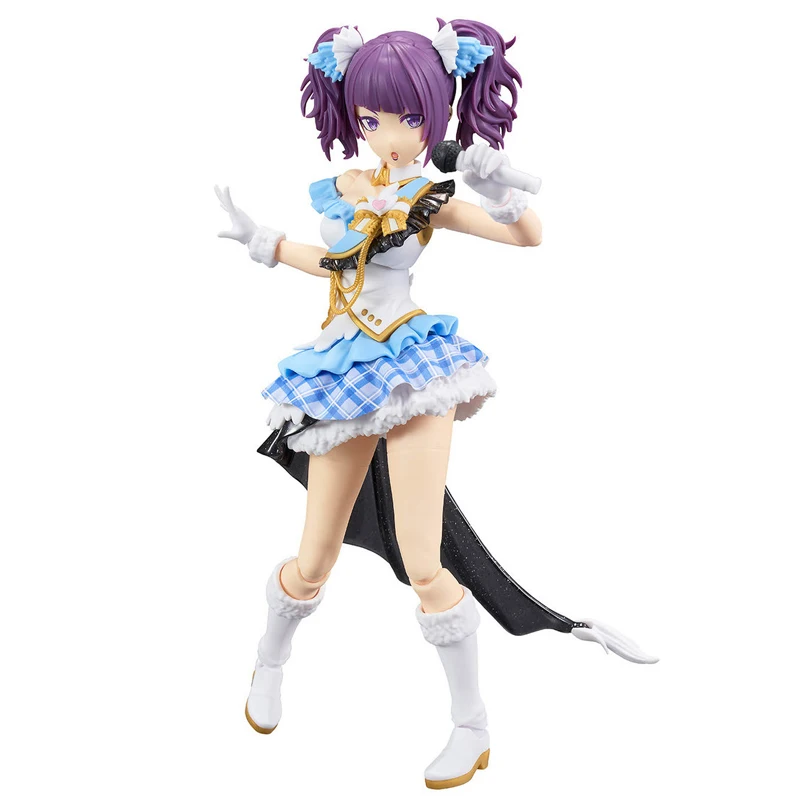 Genuine Bandai 30MS Shiny Colors HAIR STYLE&FACE PARTS SET (MAMIMI TANAKA/SAKUYA SHIRASE) Anime Action Figure Assembly Model Toy