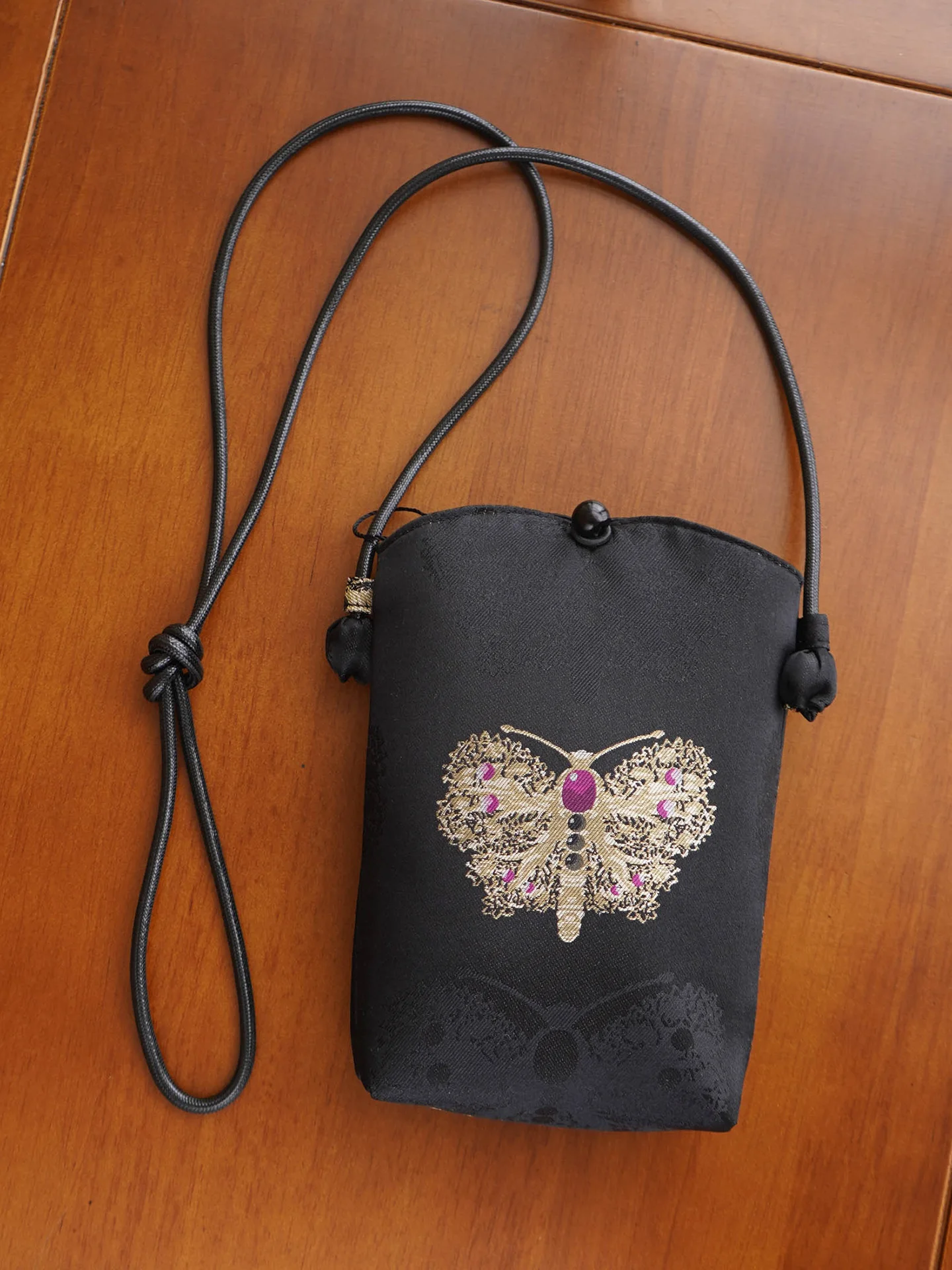 silk-shoulder-crossbody-bag-with-pattern-for-women-traditional-chinese-style-mobile-phone-bag-by-qianjin-fish