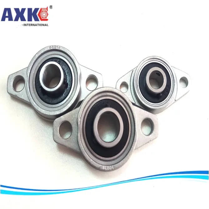 17 mm caliber Zinc Alloy Miniature Bearings pedestal KFL003 UCFL003 FL003 diamond flange bearings pedestal