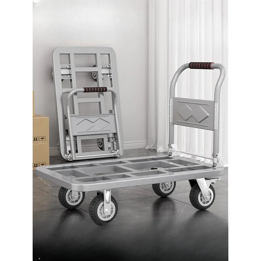 Steel tube trolleys, cargo trolleys, haulers, household square tube carts, portable trailers, folding trolleys, and handcarts.