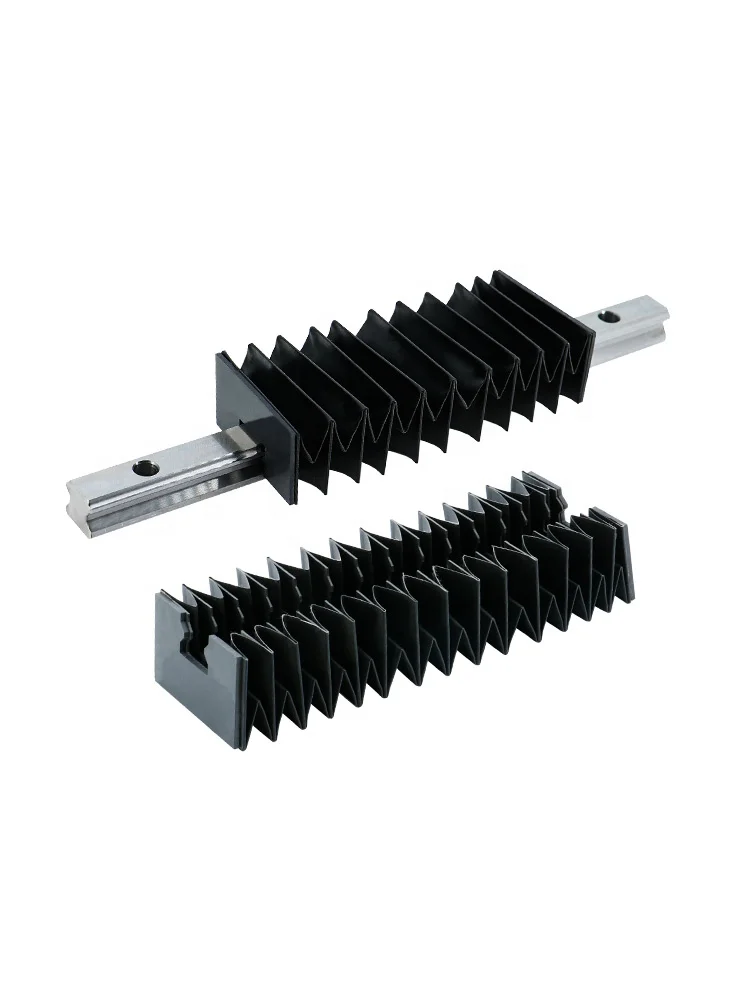 HLTNC CN U Shaped Nylon Bellows Flexibility Dust Cover for Linear Laser Guide Rail Cover Organ Dust CoverHGR 15 20 25 30 for Cnc