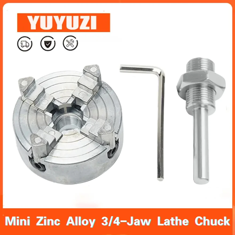 Mini Zinc Alloy 3-Jaw Lathe Chuck with Large Clamping Range in Machine Tool Accessories for Electric Drill