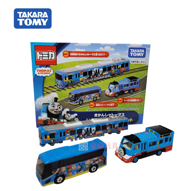 Tomica Alloy Car For Collector Simulation Holiday Gifts Model Beijing Tram Bus James Percy Gordon Small Train Long