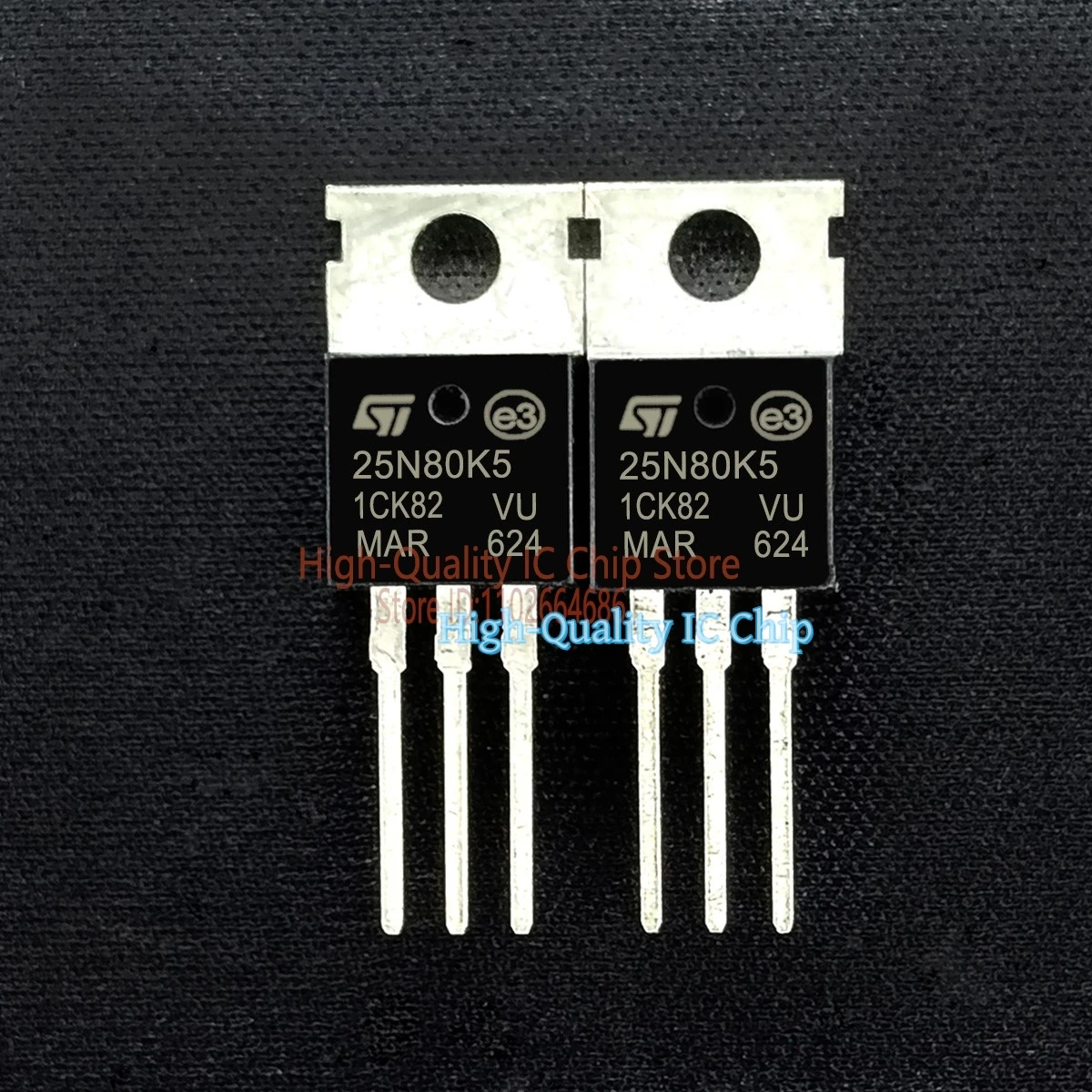 10PCS-20PCS 25N80K5 STP25N80K5   TO-220   25A 800V Best Quality