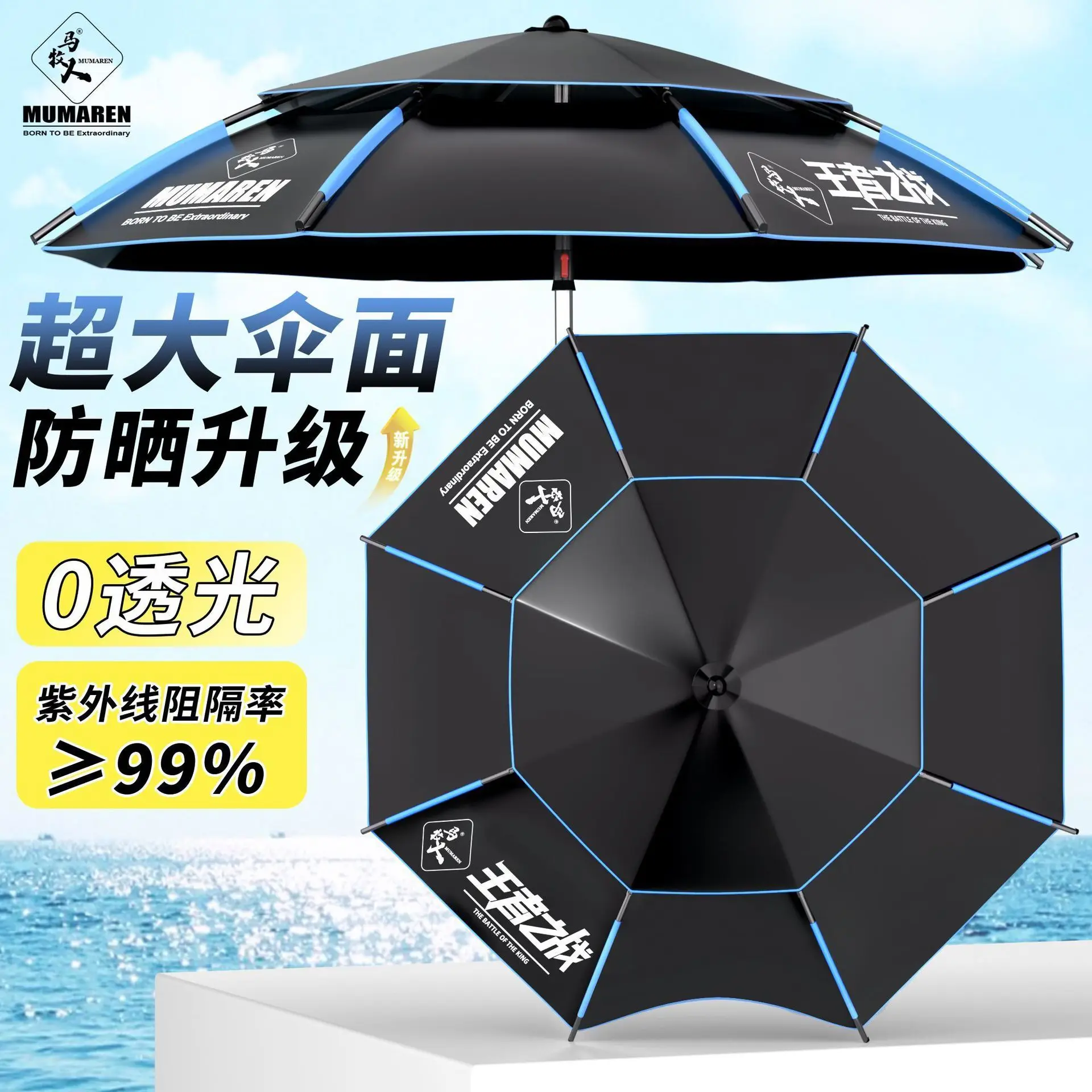 Fishing Umbrella Bank Outdoor Shade