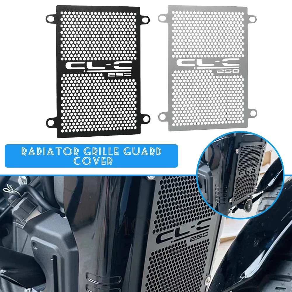 

Accessories For CFMOTO CF MOTO 250 CLC Cl-C 250CLC 2024-2025-2026 Motorcycle Aluminium Radiator Grille Guard Cover Protection