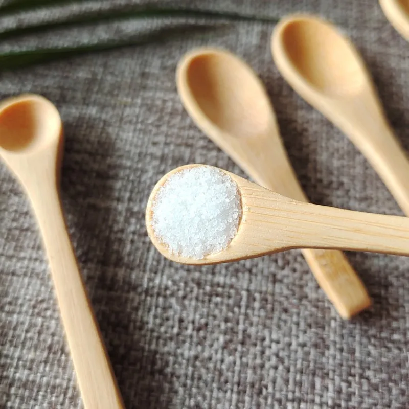 

(25pcs) Japanese Style Wooden Salt Spoons Kitchen Mini Honey Spoon Lacquerless Seasoning Bamboo Spoon Small Medicine Spoon