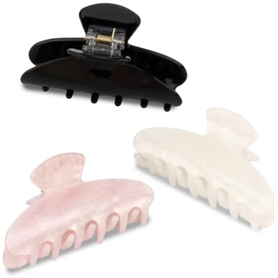 Hair Claw Clips for Women Acrylic Marbled Hair Clips for Thick Thin Hair Emi Cute Hair Accessories Teen Girl Gifts Stocking Stu