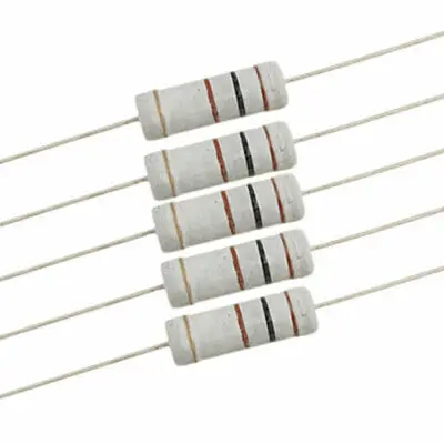 5 Watt 100 ohm Metal Oxide Film Resistor 5W 700V 10 Pcs