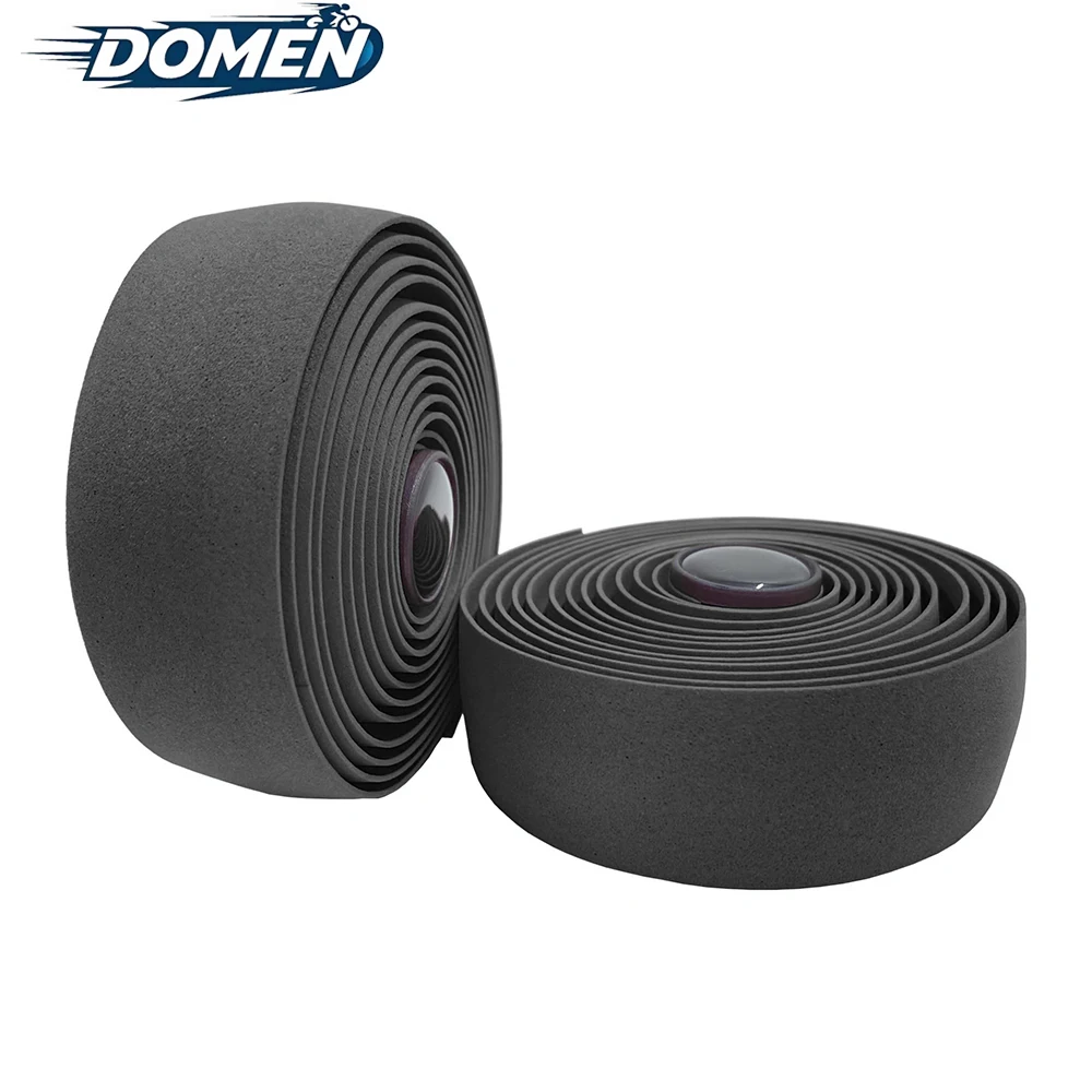 DOMEN Bicycle Handlebar Tape EVA Comfortable Road Bike Bar Tape Soft Anti-Slip Shock Absorption High Tenacity Bike Accessorie
